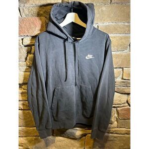 Y2K Nike Essentials Black Swoosh Sweatshirt‎ hoodie